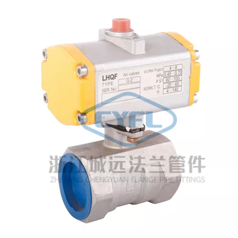 1PC Pneumatic Ball Valves