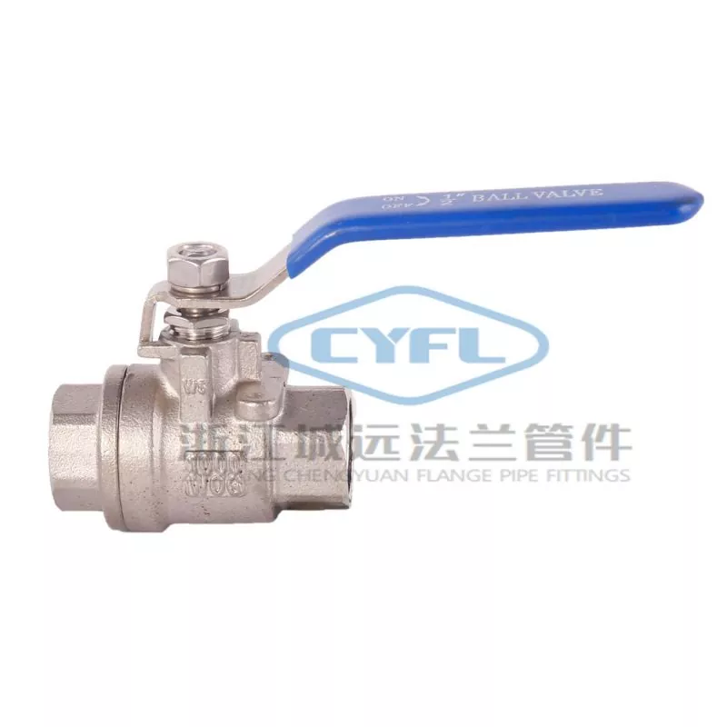 2 Piece Floating Ball Valve