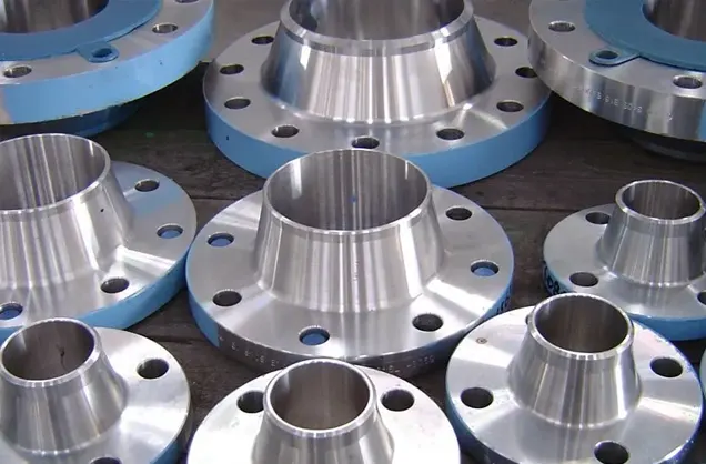 Working principle of double phase steel flange