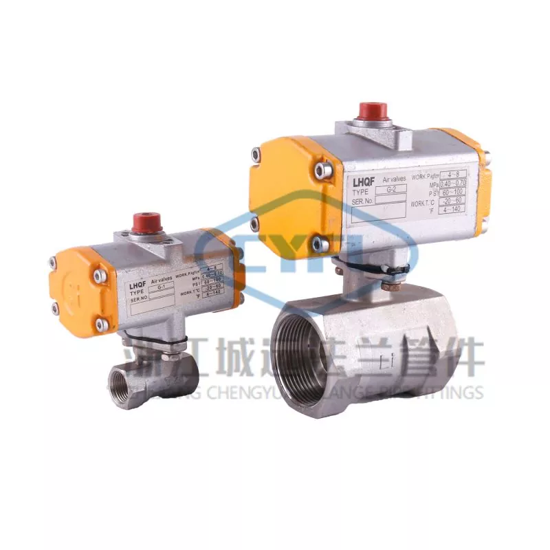 Pneumatic High Platform Ball Valve